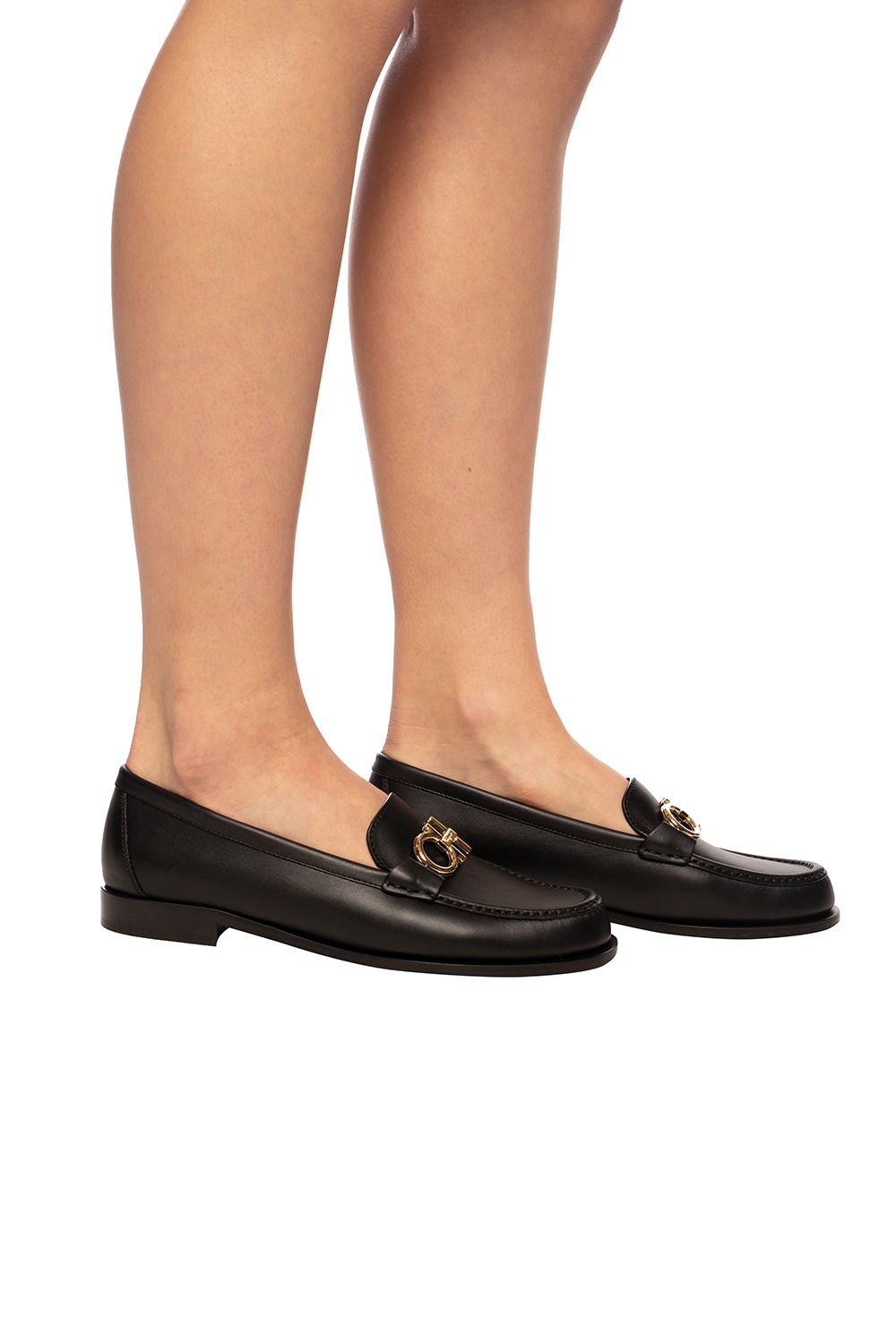 Black 'Rolo' loafers FERRAGAMO - Vitkac Canada